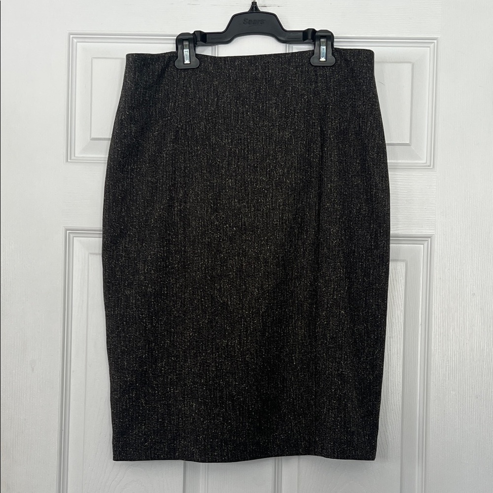 Women's Charcoal Pencil Skirt - Classic Sleek Fit